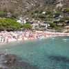 Elba, Fetovaia beach, view from south