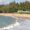 Hawaii, Maui, Fleming Beach, view from water