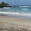 Hawaii, Maui, Hamoa beach, wet sand