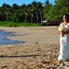 Hawaii, Maui, Palauea beach (White Rock), wedding