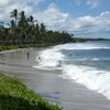 Hawaii, Maui, Puamana beach, high tide