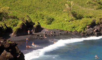 Hawaii, Maui, Waianapanapa, Pa'iloa beach