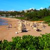 Hawaii, Maui, Wailea beach, view from south