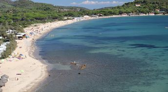 Italy, Tuscany, Elba, Lacona beach