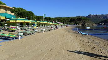 Italy, Tuscany, Elba, Naregno beach