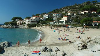 Italy, Tuscany, Elba, Seccheto beach