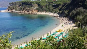 Italy, Tuscany, Elba, Zuccale beach