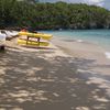 Jamaica, Bamboo beach, tree shadow