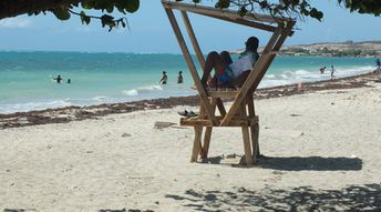 Jamaica, Kingston, Fort Clarence beach