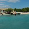 Jamaica, Lime Cay beach, view from water