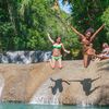 Ямайка, Водопад Уай-Эс Фоллс, прыжок