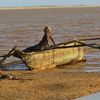 Kenya, Kipini beach, boat