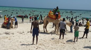 Kenya, Mombasa, Bamburi beach