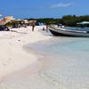 Los Roques, Cayo Francisqui island, beach, boat