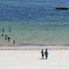 Mombasa, Nyali beach, locals