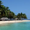 Panama, San Blas, Isla Aguja, beach