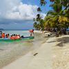 Panama, San Blas, Isla Iguana, beach