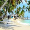 Panama, San Blas, Kuanidup island, beach