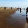 San Francisco, Ocean Beach, water edge