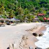 Thailand, Koh Tao, Ao Leuk beach, view from south