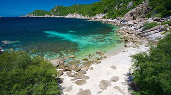 Thailand, Koh Tao, Laem Thian beach