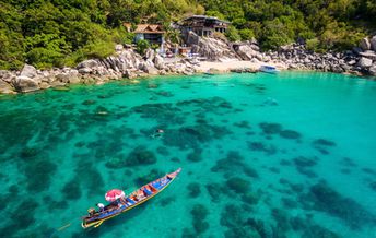 Thailand, Koh Tao, Mango Bay beach