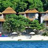 Thailand, Koh Tao, Sai Daeng beach, buildings