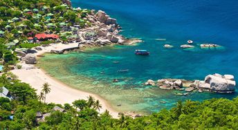 Thailand, Koh Tao, Tanote beach