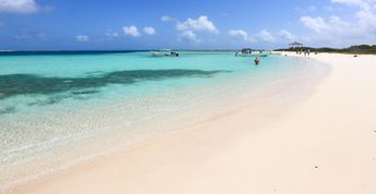 Venezuela, Los Roques, Cayo Noronky beach