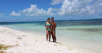 Venezuela, Los Roques, Cayo Rabusqui beach