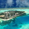 Alifu Dhaalu, Dhangethi island, aerial view