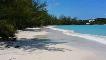 Bahamas, Exuma, Jolly Hall beach