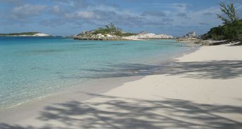 Bahamas, Exuma, Staniel Cay, Pirate's Trap beach