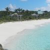 Bahamas, Highbourne Cay beach, view from water