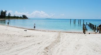 Bahamas, Nassau, Jaws Beach