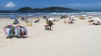 Brazil, Florianopolis, Campeche beach