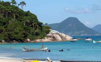 Brazil, Florianopolis, Campeche island