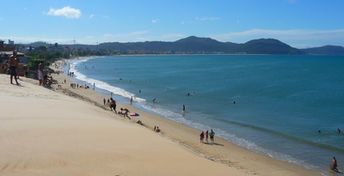 Brazil, Florianopolis, Praia dos Ingleses beach