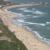 Brazil, Florianopolis, Praia Mole beach