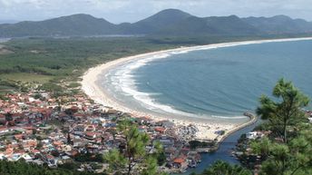 Brazil, Santa Catarina, Barra da Lagoa beach