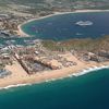 Cabo San Lucas, Playa Solmar beach, aerial view