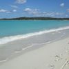 Exuma, Hoopers Bay beach, wet sand