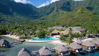 French Polynesia, Moorea, Manava beach