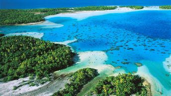 French Polynesia, Rangiroa, Blue Lagoon