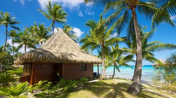 French Polynesia, Rangiroa, Kia Ora beach