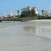 Jeju, Pyoseon beach, buildings