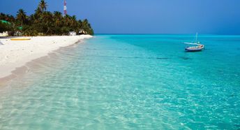 Maldives, Vaavu, Fulidhoo beach