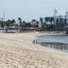 Mexico, Mazatlan beach, low tide