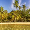 Moorea, Taahiamanu beach, view from water