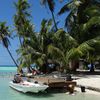 Rangiroa, Punua et Moana beach, pier